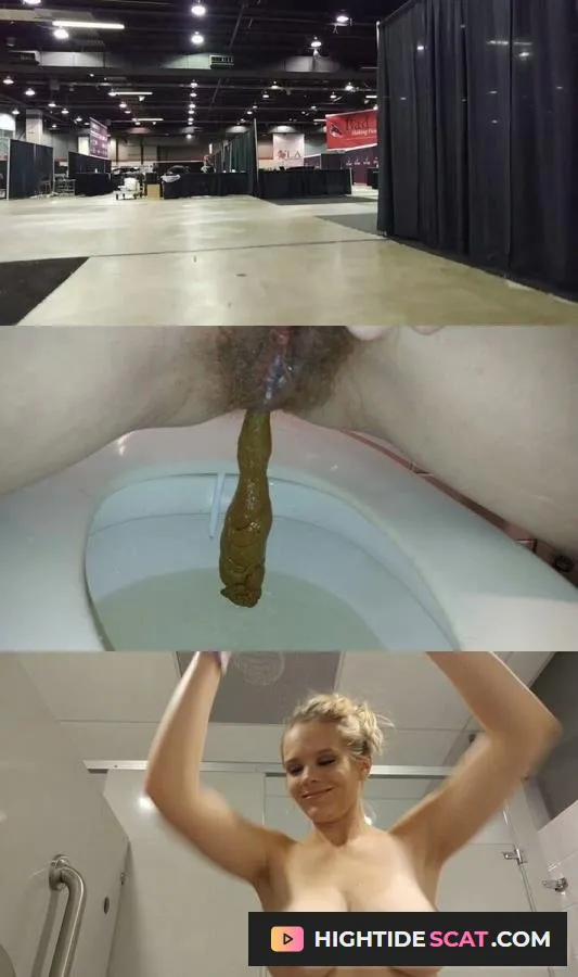 CandieCane - Public Porn Convention Pee and Surprise Poop! [FullHD 1080p] Fetish Scat (1.12 GB)