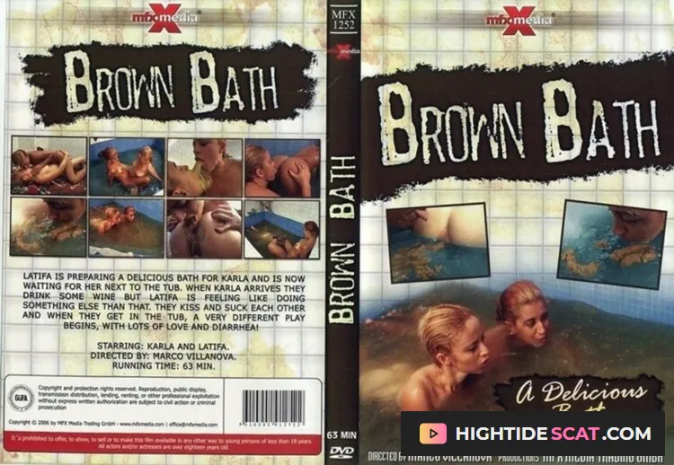 Latifa, Karla - Brown Bath [DVDRip] Scat, Lesbian (745.8 MB)