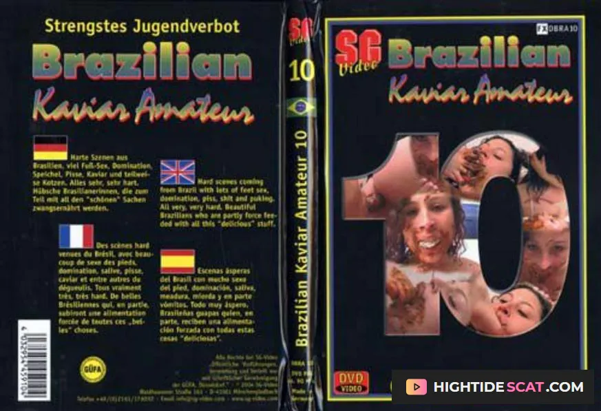 Scat Girls - Brazilian Kaviar Amateur 10 [DVDRip] Fetish Scat Movies (671 MB)