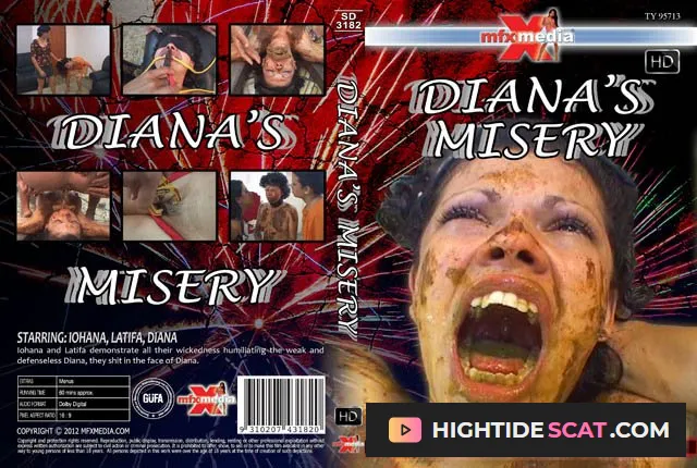 Iohana, Latifa, Diana - SD-3182 Diana’s Misery [HDRip] Fetish Scat (1.40 GB)