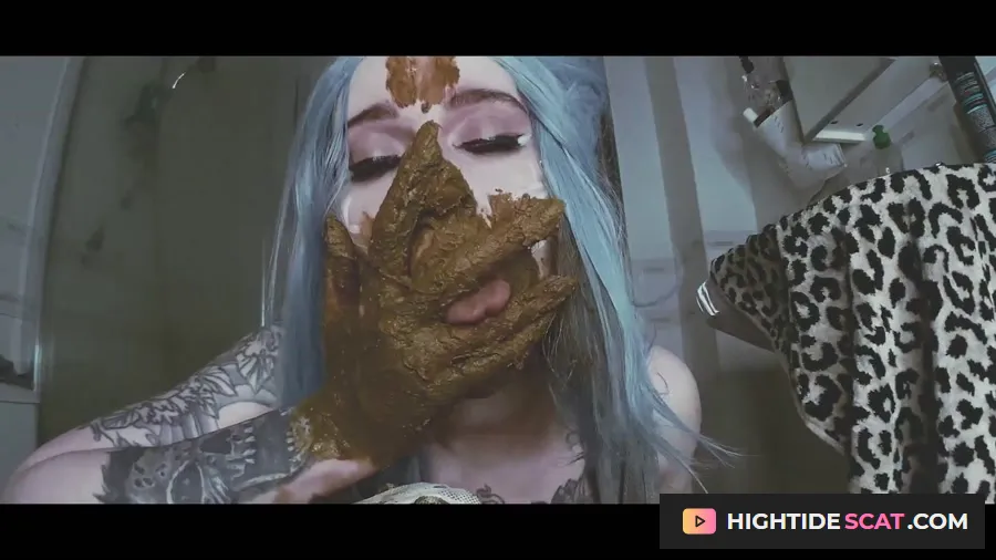 DirtyBetty - ITS ALIVE! scat poop fetish [FullHD 1080p] Eating, Shit (617 MB)