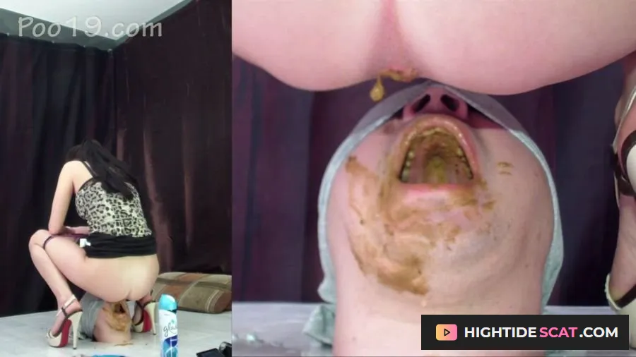 MilanaSmelly - Rapid swallowing of female shit without chewing [HD 720p] Fetish Scat (1.81 GB)