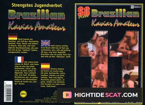 ShitGirls - Brazilian Kaviar Amateur 11 [DVDRip] Fetish Scat Movies (662 MB)