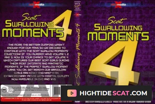 Karla, Bel, Victória, Jade, Perla, Raquel, Latifa, Iohana Alvez, Iris, Darla, Milly, Leslie, Tatthy - MFX-S016 - Scat Swallowing Moments 4 - R20 [DVDRip] Fetish Scat Movies (886 MB)