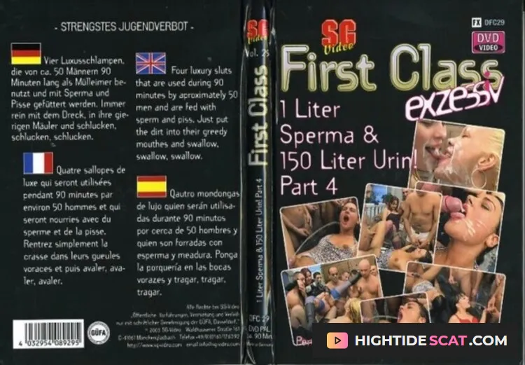 First Class #29 - 1 Liter Sperma & 150 Liter Urin Part 4 [DVDRip] Fetish Pissing Movies (890.5 MB)