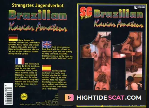 ShitGirls - Brazilian Kaviar Amateur 11 [DVDRip] Domination, Brazil (662 MB)