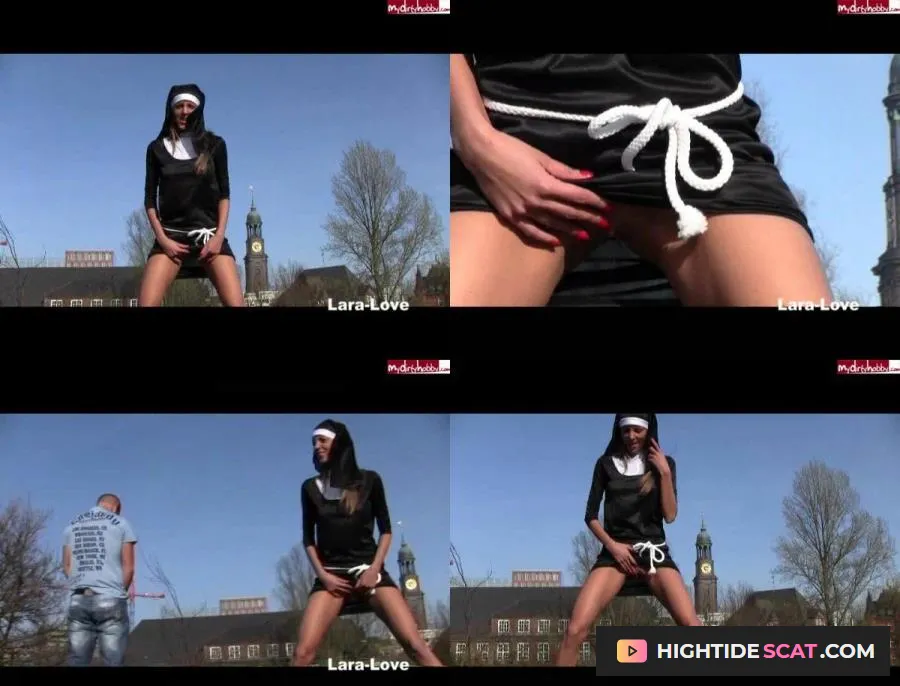 LaraLove - Die NS-Nonne - Mein 1  Mal Outdoor [SD] Fetish Pissing (3.65 MB)