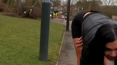 Jasmine Jae. Pissing In Public [SD] Public Nudity, Brunette (281.7 MB)