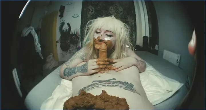 Smearing with Sweet Betty Parlour: Royal Underground Scat Blowjob 4K 2160p