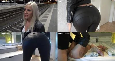 Lara-CumKitten - LEGGINGS BITCH im Hauptbahnhof XXXL Prallarsch extrem vollge 25 02 18 [FullHD 1080p] Latex, Anal (157.85 MB)