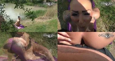 Mira-Grey - Spanner spritzt mir in die Muschi - Public! [Full HD] Masturbation, German (287.98 MB)