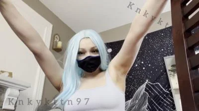 KnkyKttn97 - Neon smearing [FullHD 1080p] Poop, Dildo (1.92 GB)