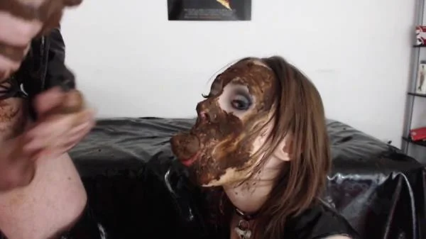 Jessica - Fucked hard with a scat-stuffed mouth eat shit [FullHD 1080p] Blowjob, Anal, Eat (1.20 GB)
