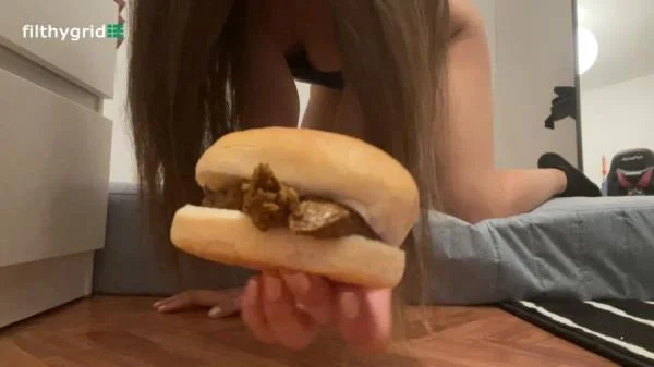 HarleeReed28 - Are You Ready For My Delicious Scatburgers? [FullHD 1080p] Eat Shit,   Defecation (452 MB)
