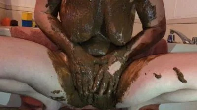 Allura - Shitting, Smeared Tits and Stuffed Pussy [FullHD 1080p] BBW, Pregnant (1.59 GB)