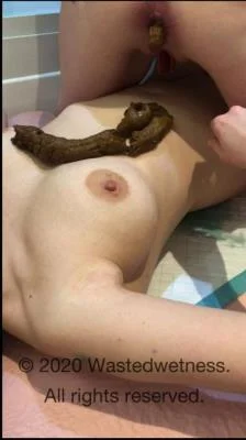 Wastedwetness - Our New Years Day Scat Play [SD] Dirty Anal, Toilet (423 MB)