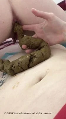 Wastedwetness - Lesbian Scat – Huge Shit On Me [FullHD 1080p] Dirty Anal, Toilet (36.3 MB)