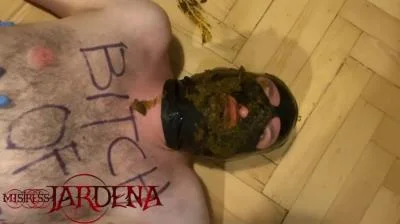 Mistress Jardena - Masacrated bitch on first toilet session [HD 720p] Kaviar, Humiliation (72.7 MB)