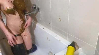 Filthy Skye - Shitting Girl 56 [HD 720p] Defecation, Scat Wife (3.20 MB)