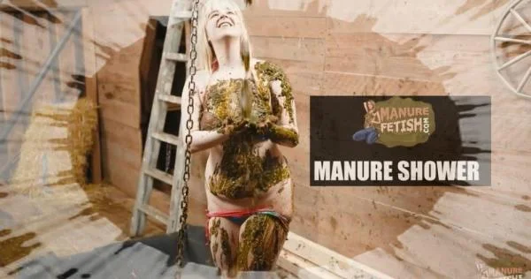 Manure Shower [HD 720p] Cow Dung, Farm (367 MB)
