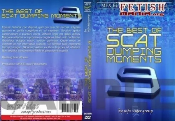 MFX - The Best of Scat Dumping Moments 09 [DVDRip] Scat Eating, Lesbians (828.1 MB)